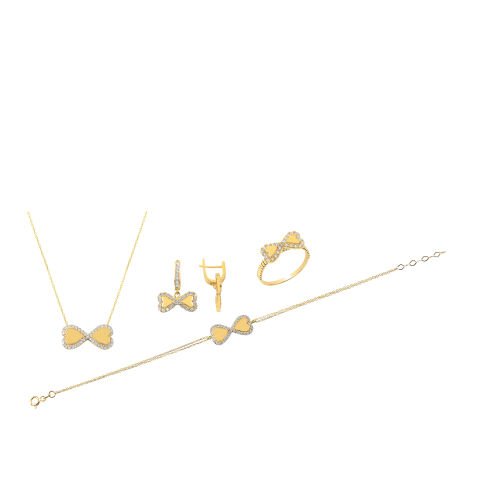14 Ayar Altın Mini Set
