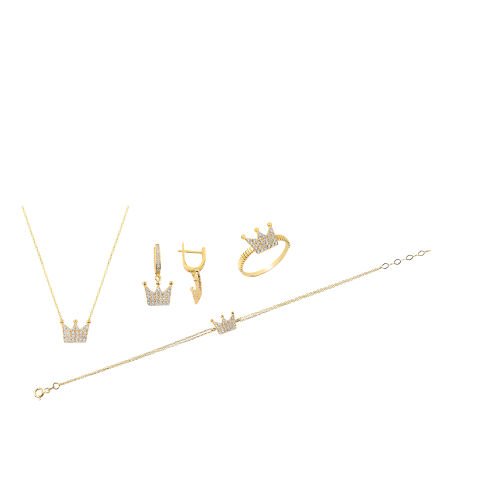 14 Ayar Altın Mini Set