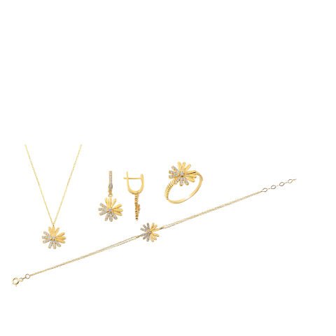 14 Ayar Altın Mini Set