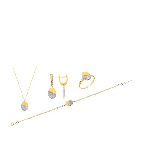 14 Ayar Altın Mini Set