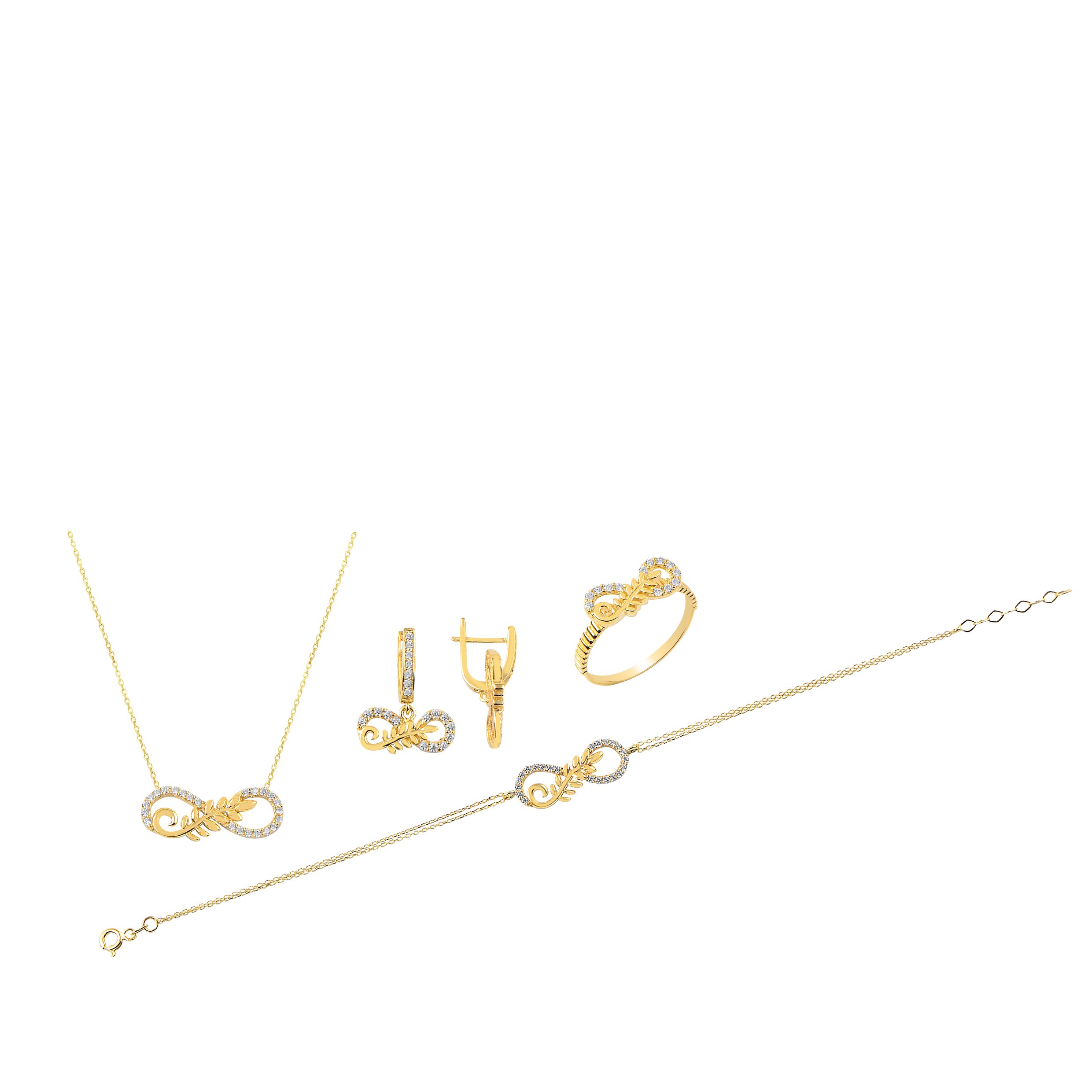 14 Ayar Altın Mini Set