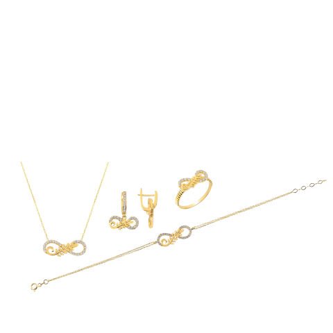 14 Ayar Altın Mini Set