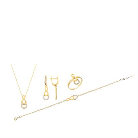 14 Ayar Altın Mini Set